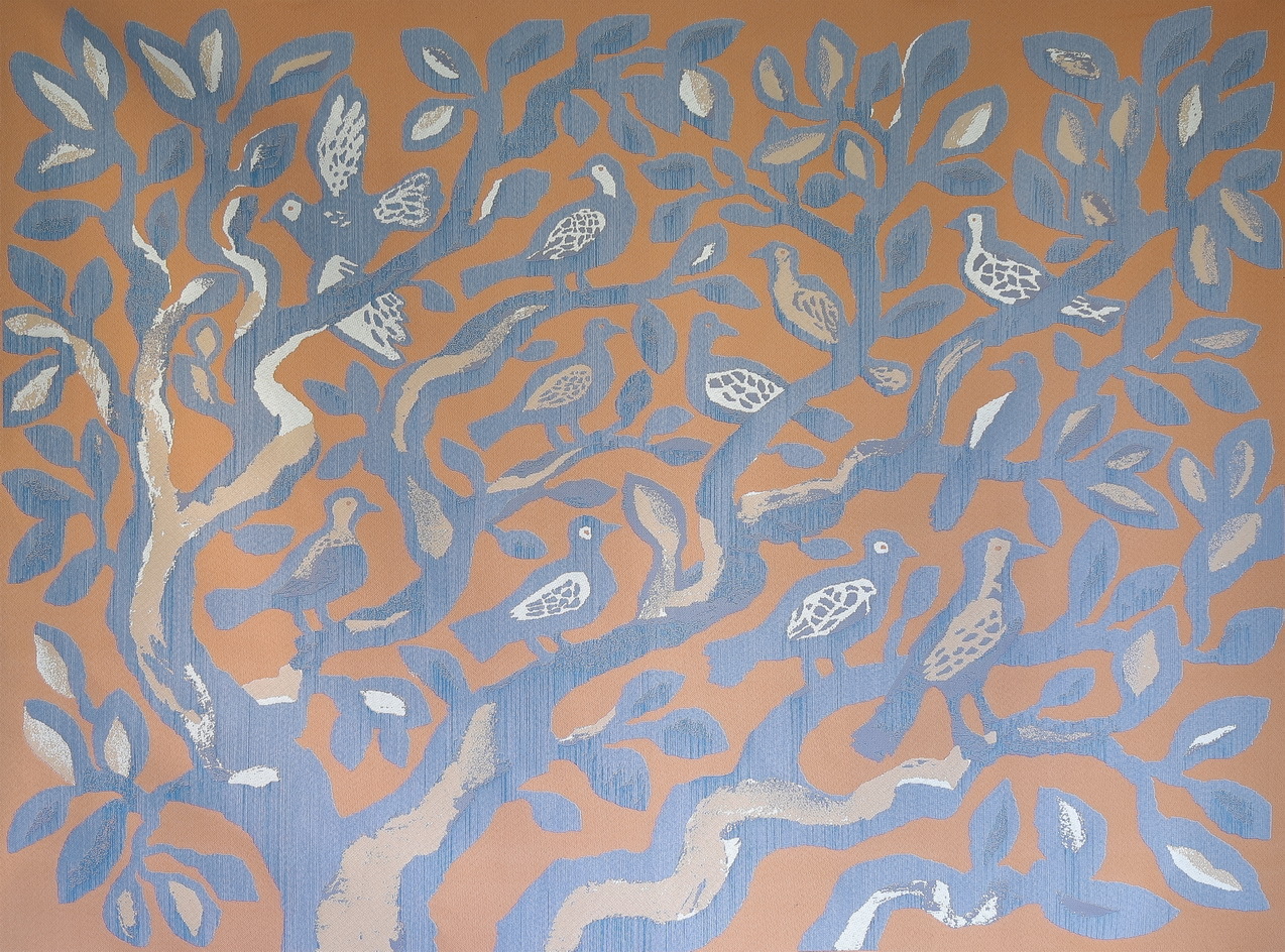 Дерево и птицы&nbsp; (116х150см) &nbsp;
