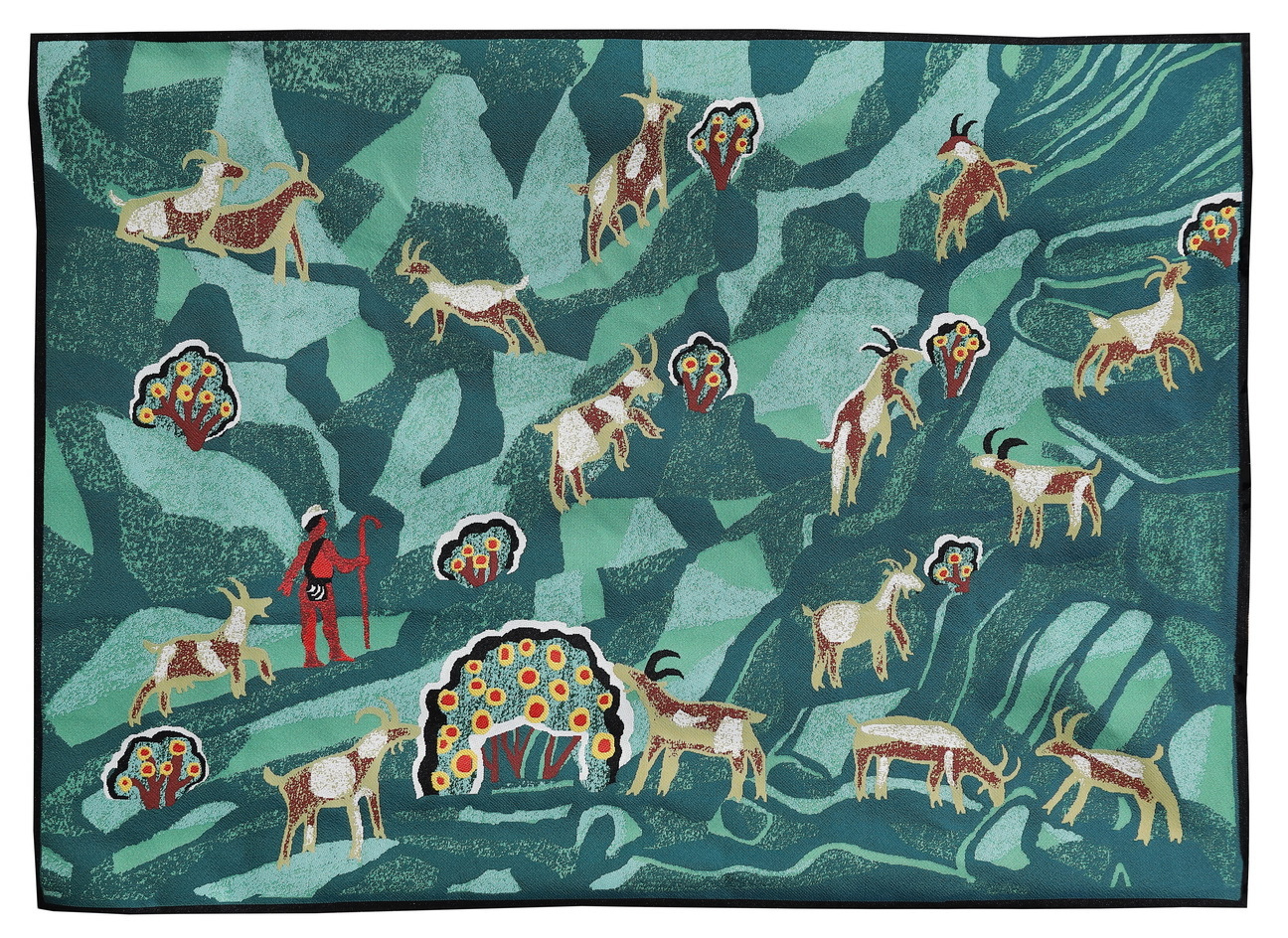 Козы на скалах (105х150см)&nbsp;