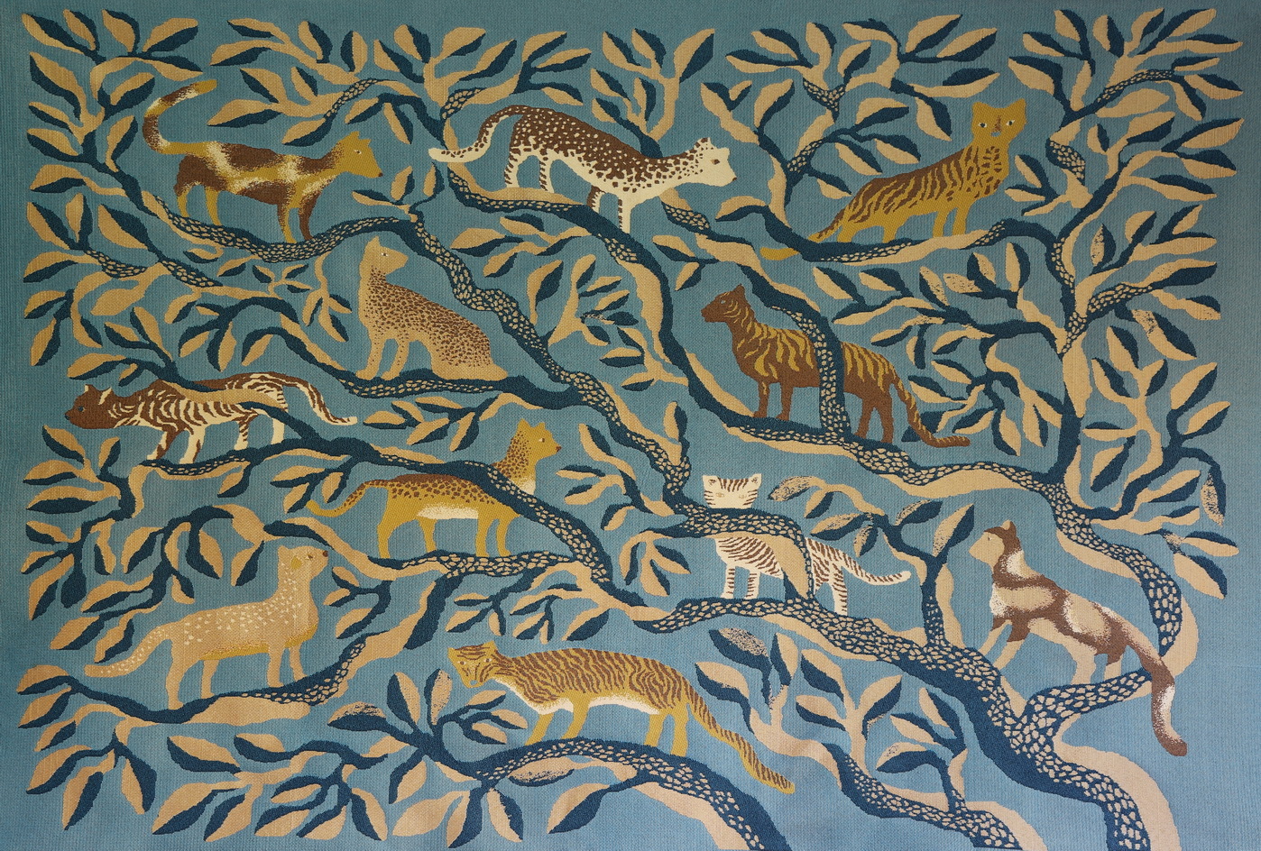 Коты на дереве (105х150см)&nbsp;