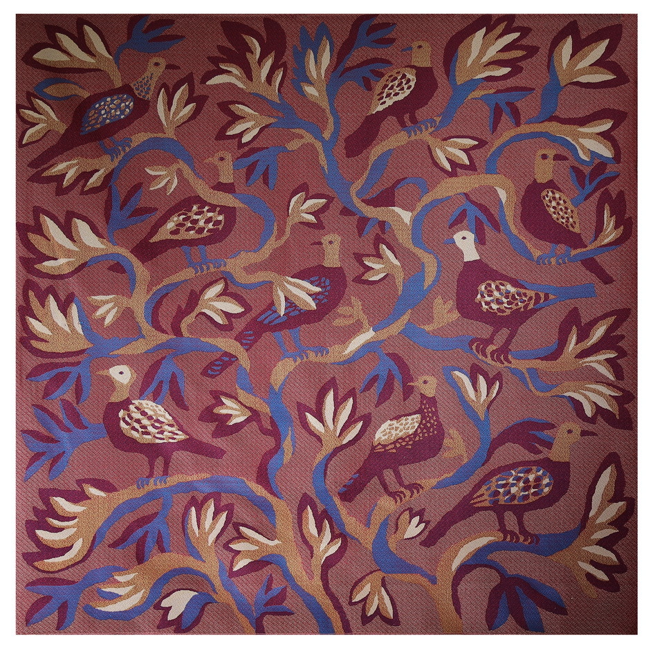 Куст с птицами (151х150см)